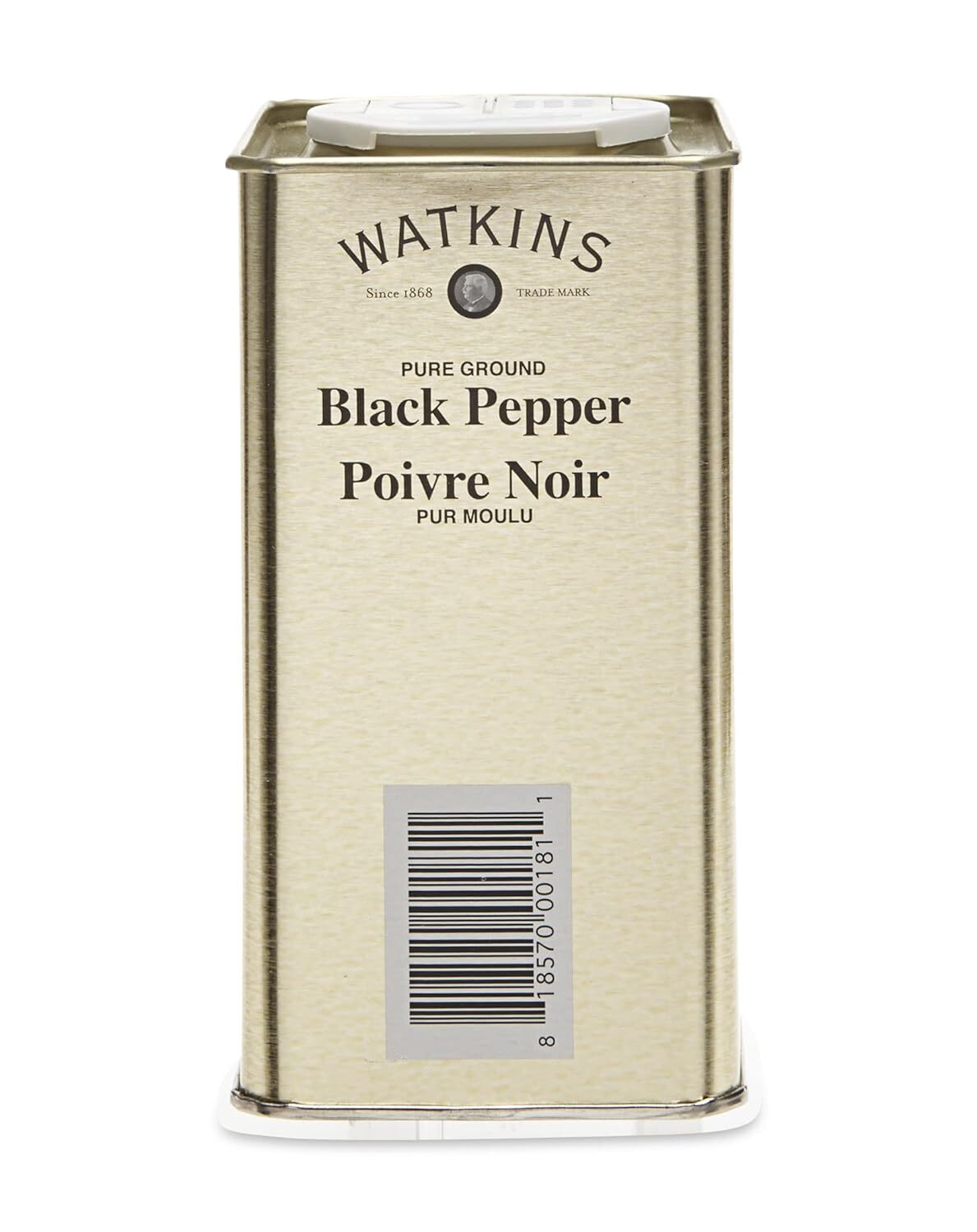 Watkins Premium Medium Coarse Black Pepper 12 Ounce Gluten Free Kosher