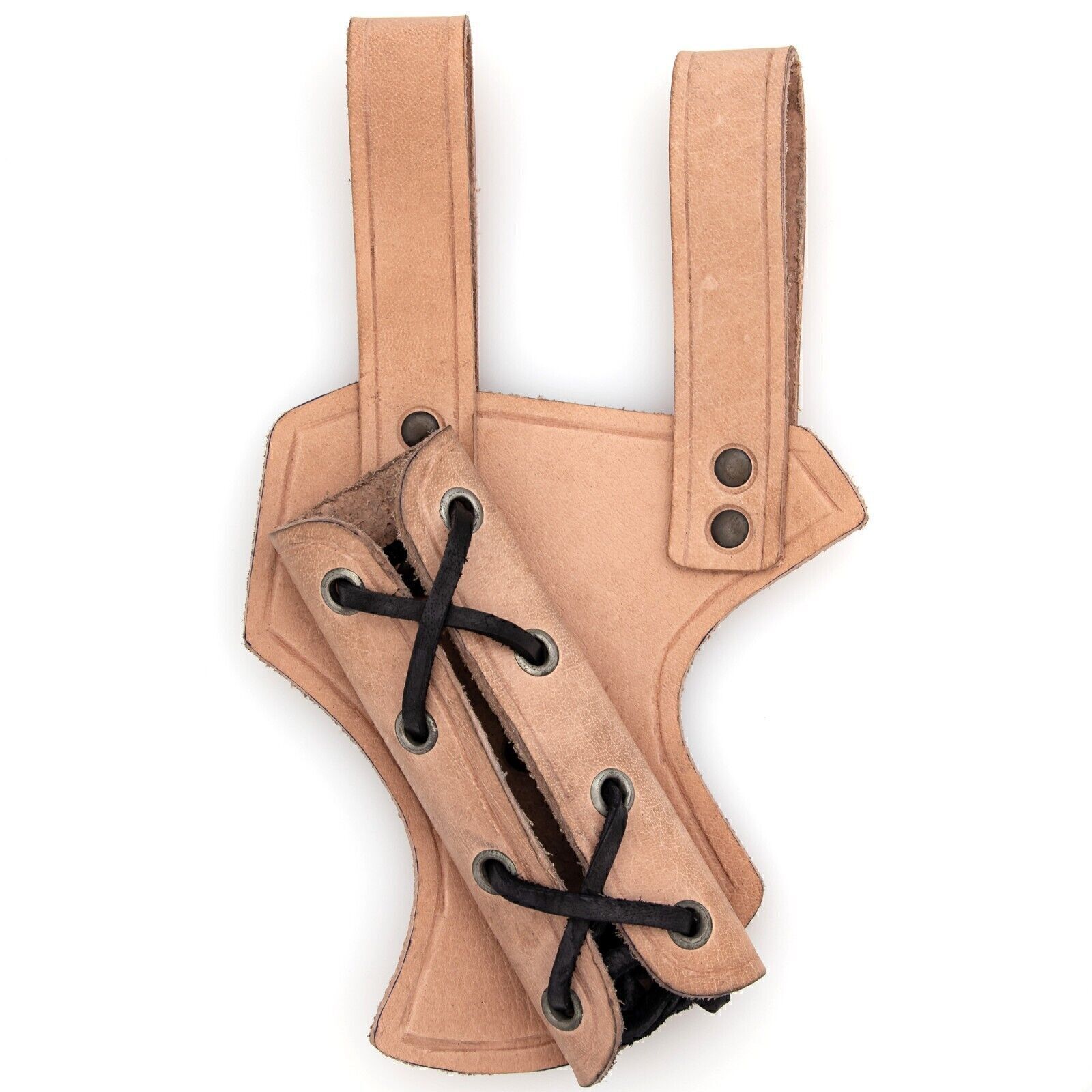MEDIEVAL SWORD DAGGER LEATHER FUNCTIONAL COSTUME FROG/HOLDER ACCESSORY | 8 COLOR