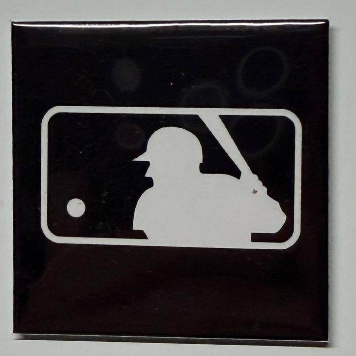 MLB major league baseball blk Refrigerator Magnet 2×2 Collectible Fridge Fan Art