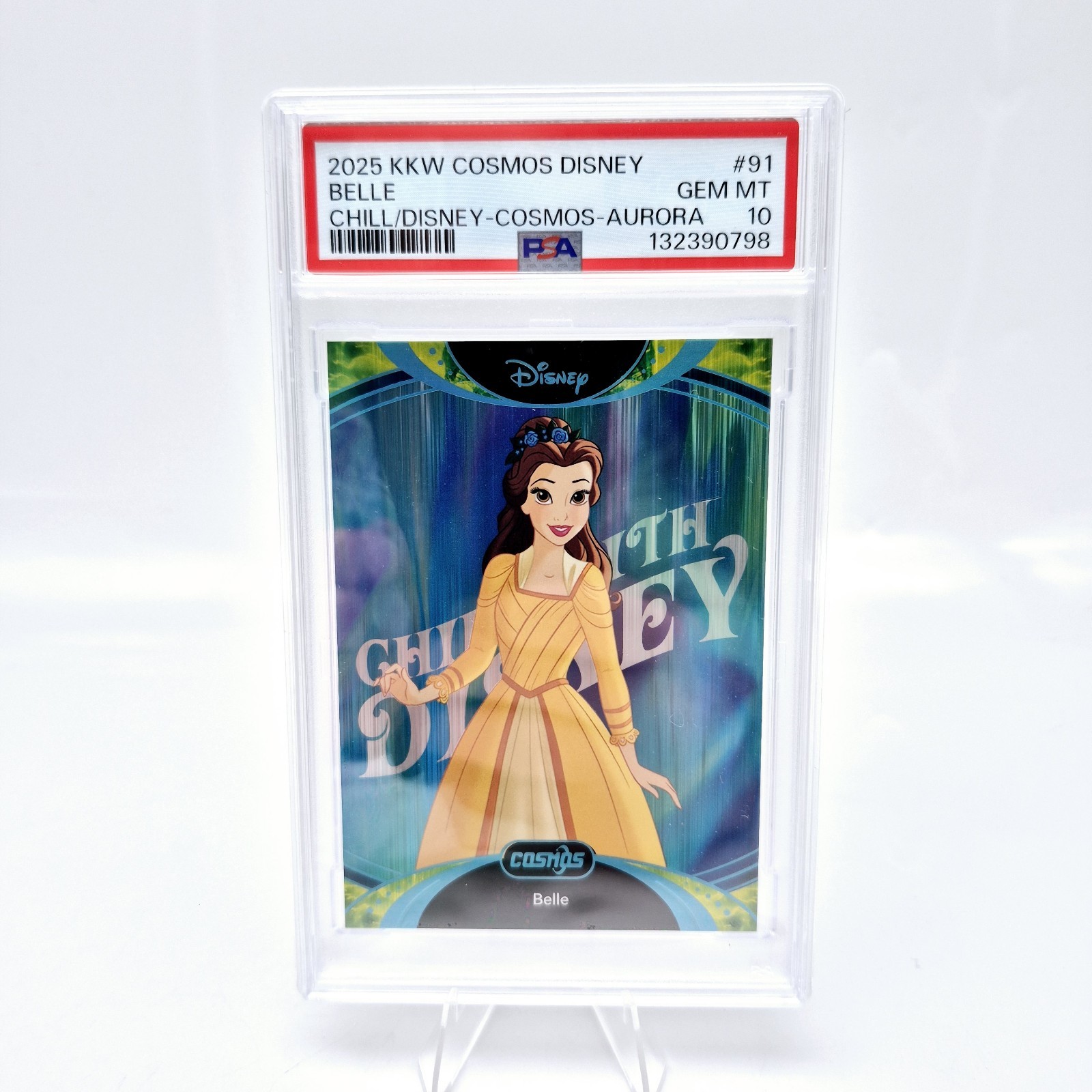2025 Cosmos Disney Chill Belle #91 PSA 10 Pop 1 Kakawow Aurora /45
