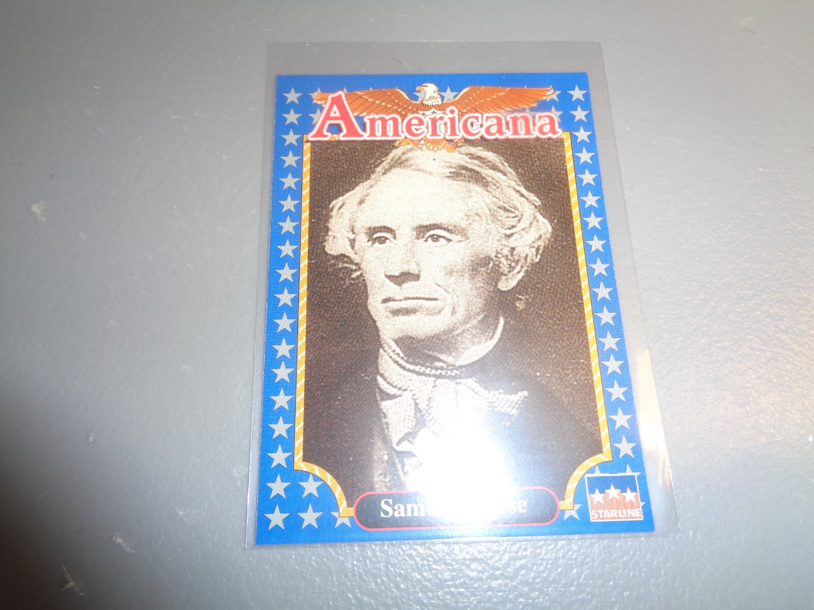 SAMUEL F.B. MORSE, INVENTOR #139–1992 Americana Historical Vintage Trading Card