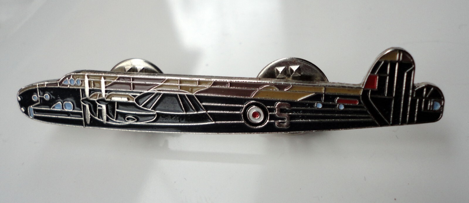 Halifax Heavy Bomber Pin Badge RAF Handley Page Atlas Editions WWII