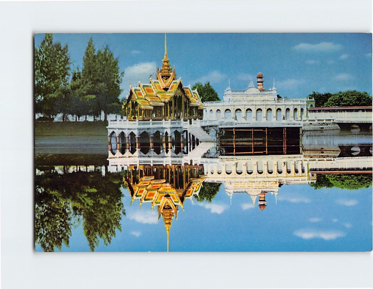 Postcard Bang Pa-In Royal Palace Ayutthaya Thailand