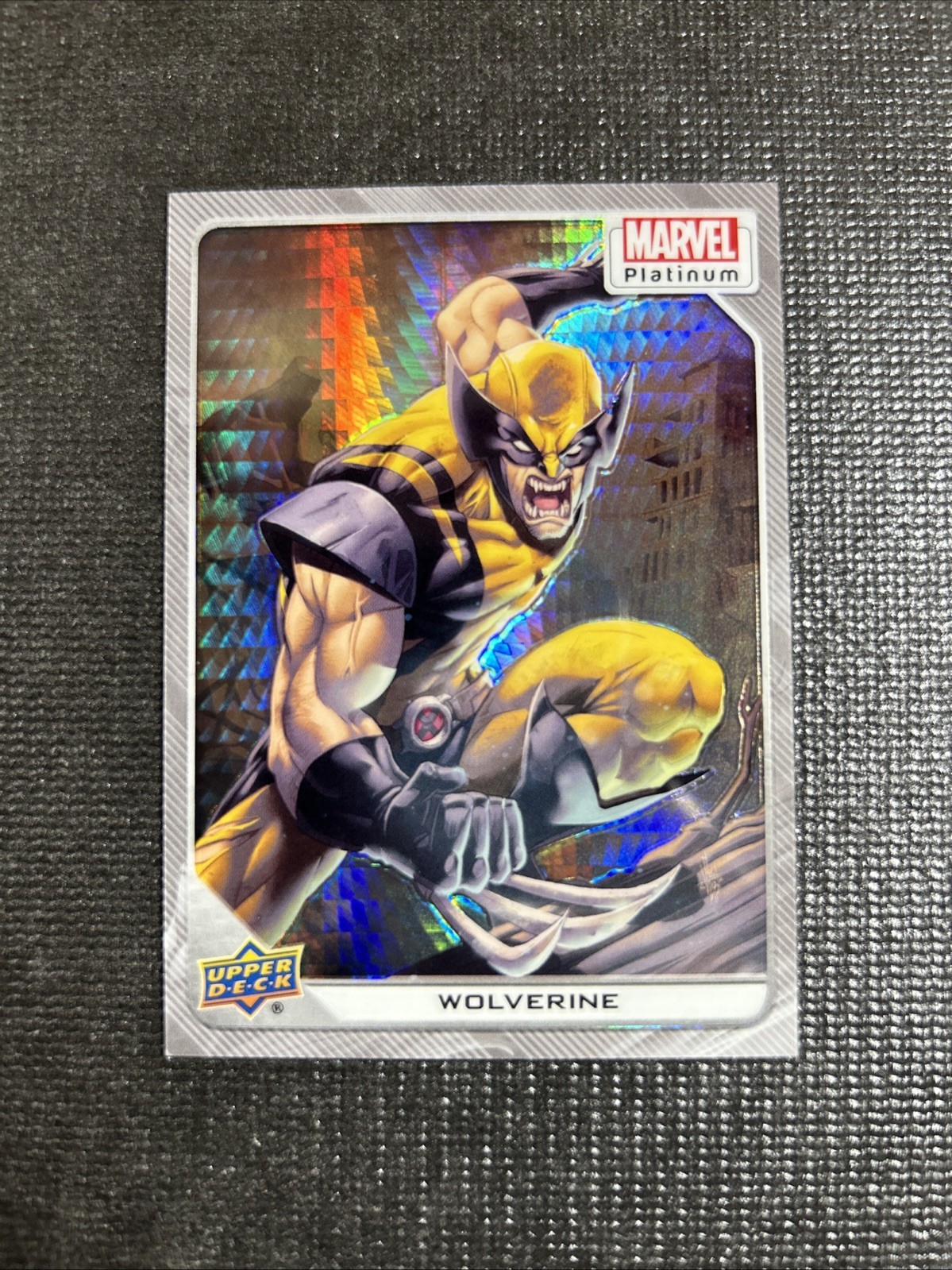 2023 Upper Deck Marvel Platinum White Rainbow Achievement /3 Tier 3 Wolverine