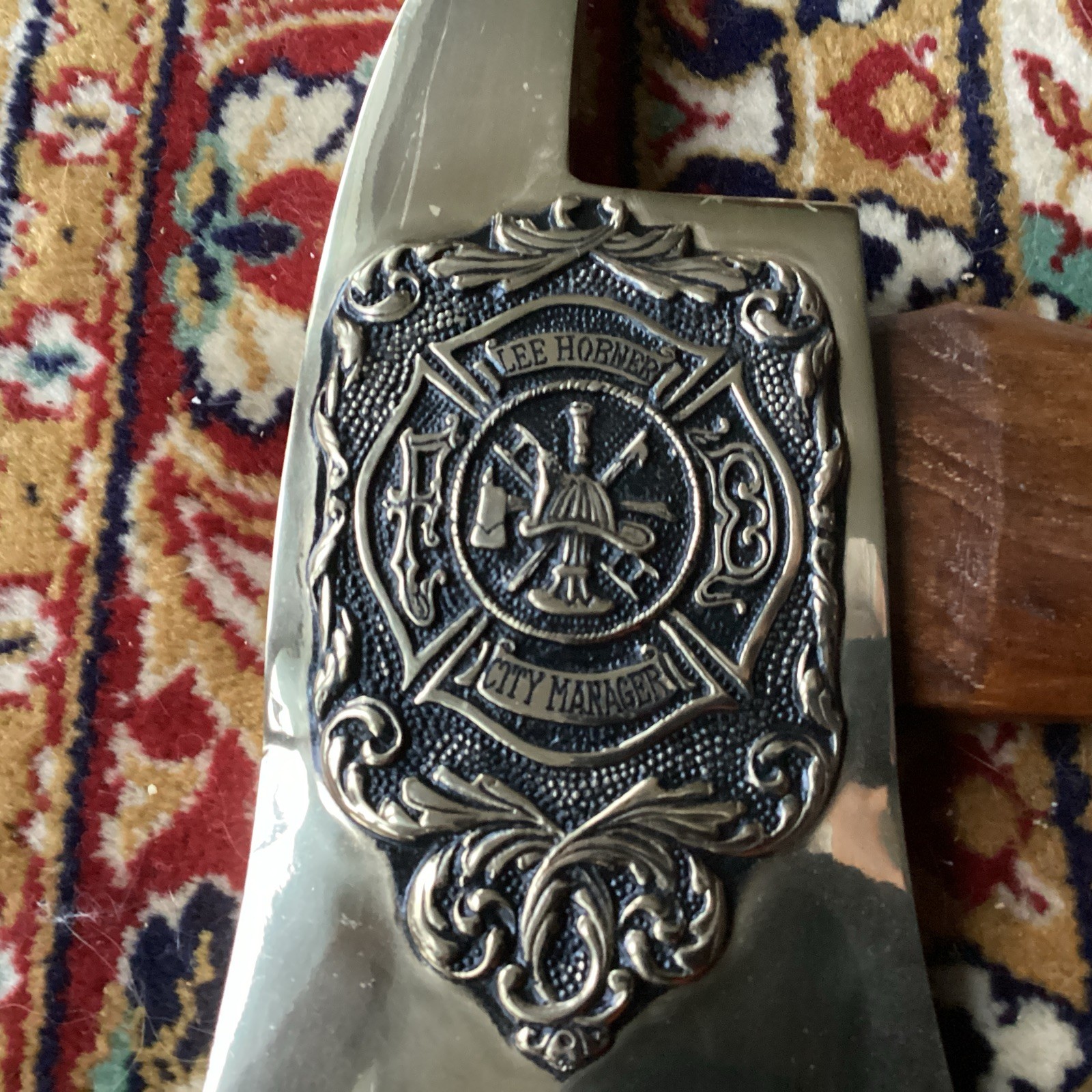 5lb 7ounce Custom Presentation Fire Axe