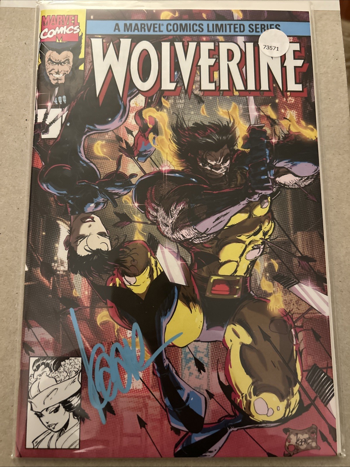 Wolverine #1 Kaare Andrews Trade – Signed by Andrews Facsimile W/COA Comics