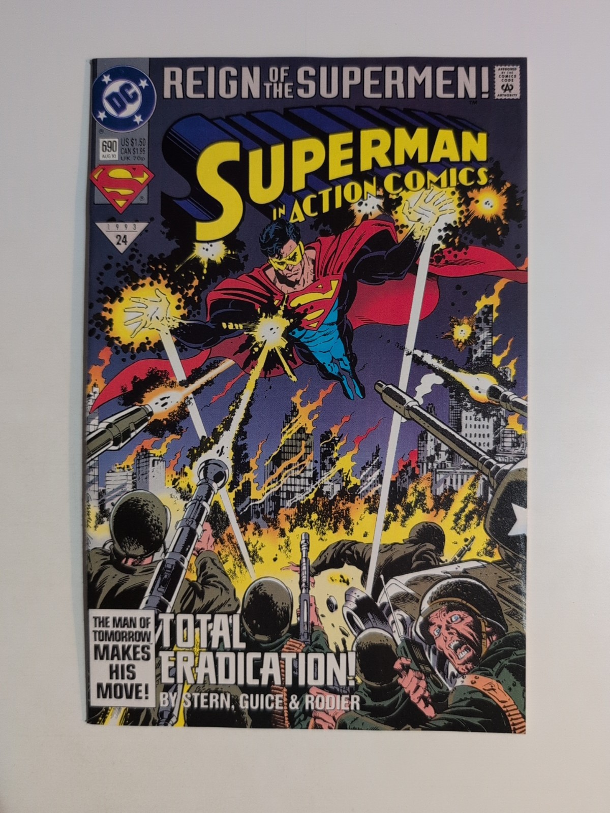 Action Comics #690 DC Comics 1993 HUGE Back Issue Sale LOOK!!