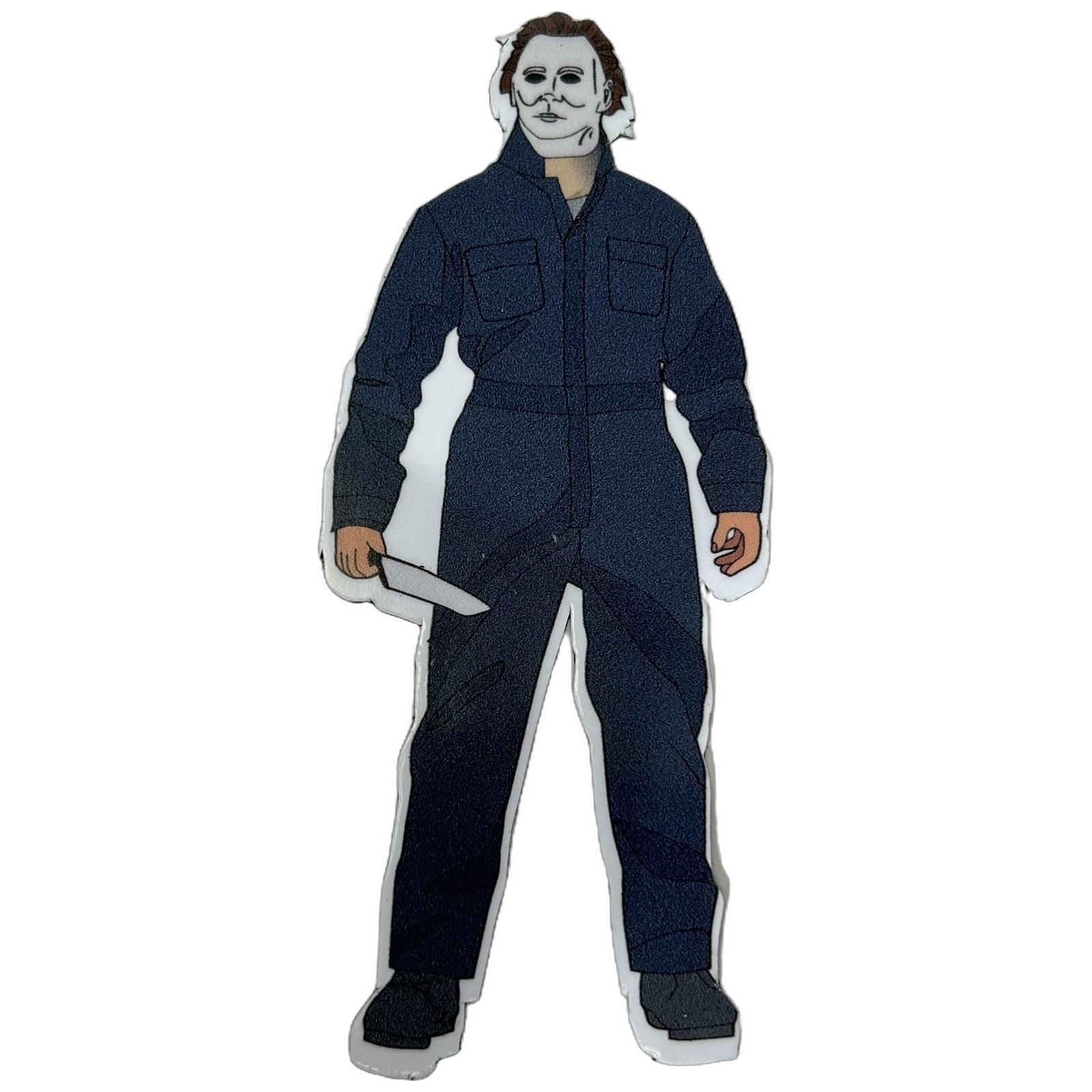 Michael Meyers Car Magnet Vinyl For Fridge Locker Halloween Horror Movie
