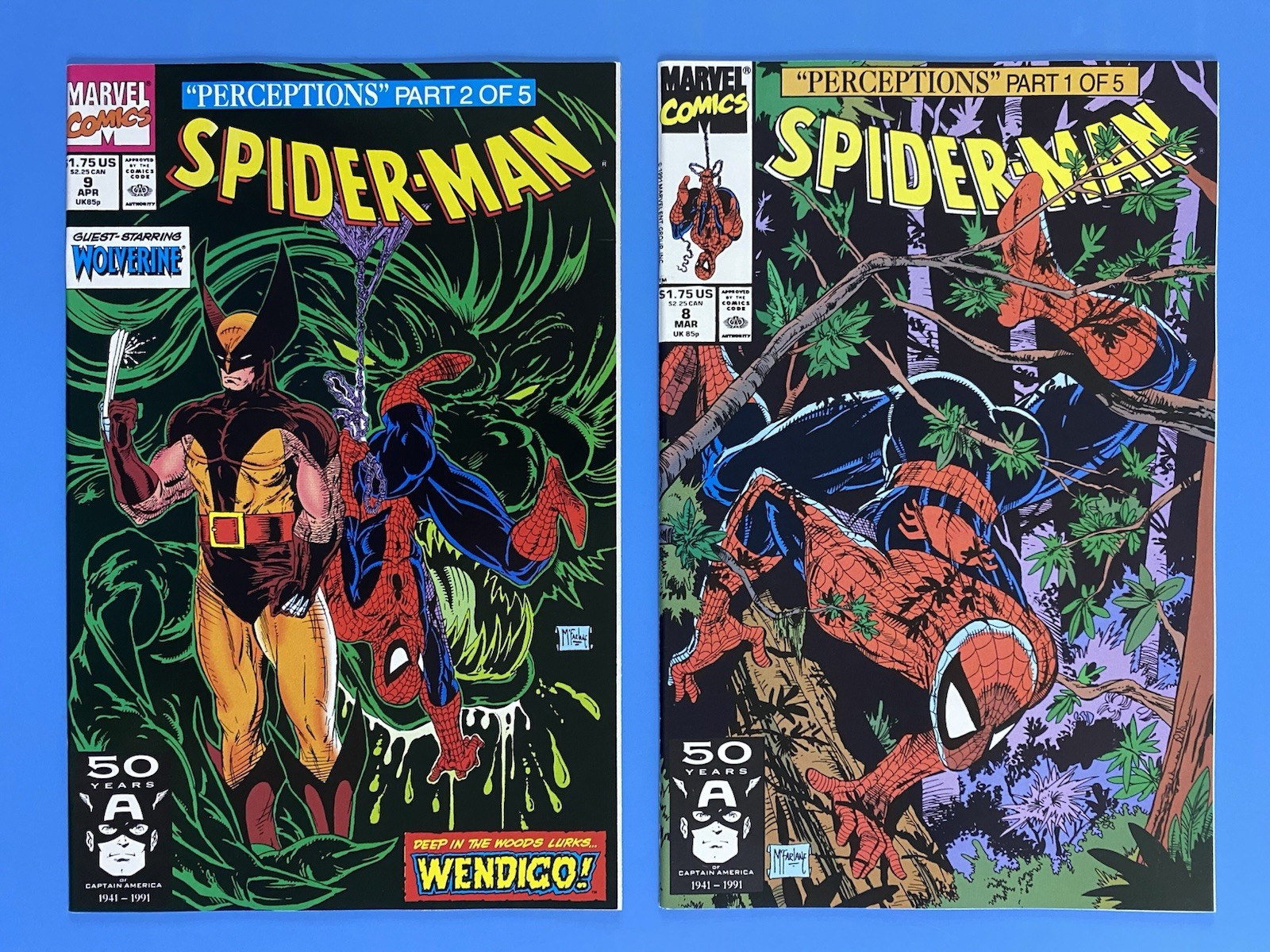 Spider-man #1-16 Marvel (1990) Complete Todd McFarlane Run NM Lot Of (16)🕷️🔥