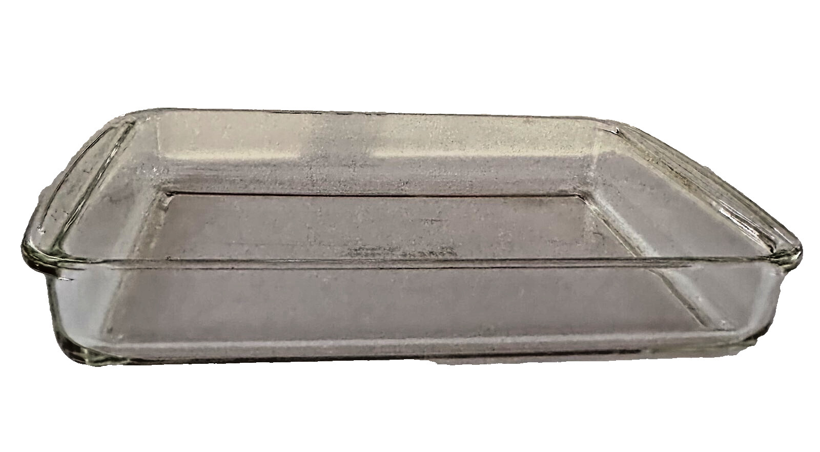 Vintage Pyrex Clear Glass Bakeware Baking Dish 232 2Qt 11” x 7” x 1.5” USA