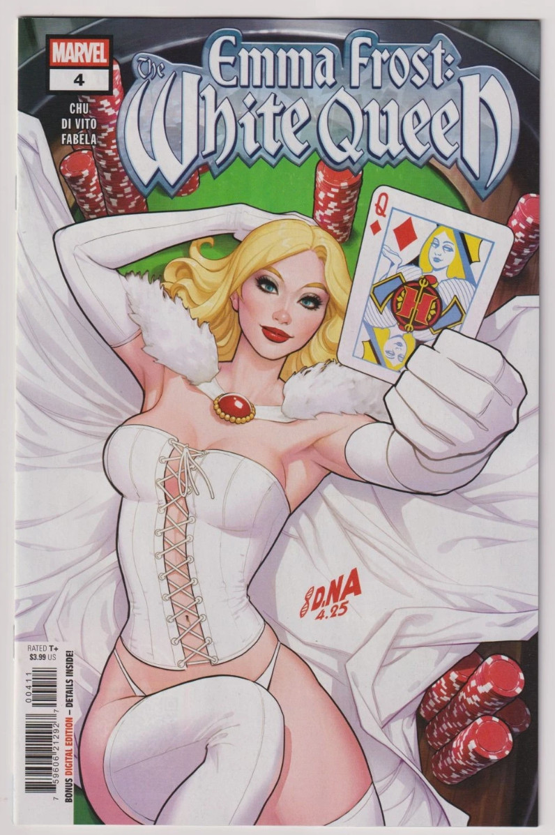 EMMA FROST WHITE QUEEN #4 MARVEL 2025 DAVID NAKAYAMA MAIN COVER NM