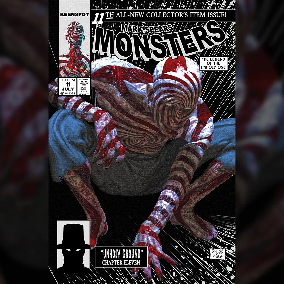 [SILVER MONSTERS] MARK SPEARS MONSTERS #11 TORMENT HOMAGE LTD 200 PRESALE
