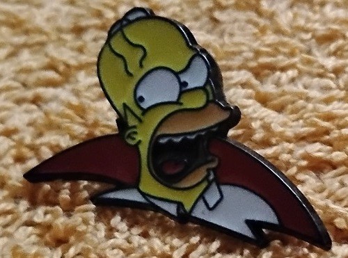 THE SIMPSONS PIN metal enamel set lapel lot brooch halloween SAVE 20% ON 2+ PINS