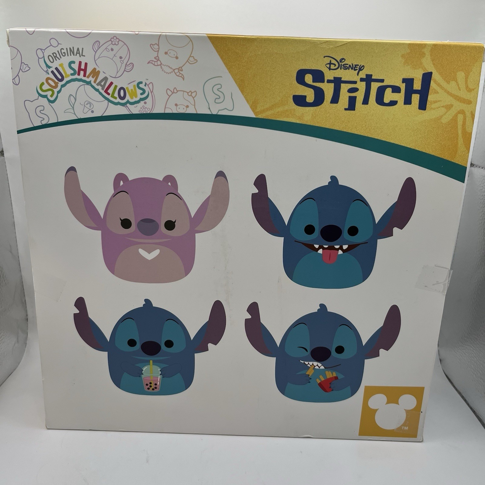 Disney Stitch Squishmallows 4-Pack Plush Set Target Exclusive NIB