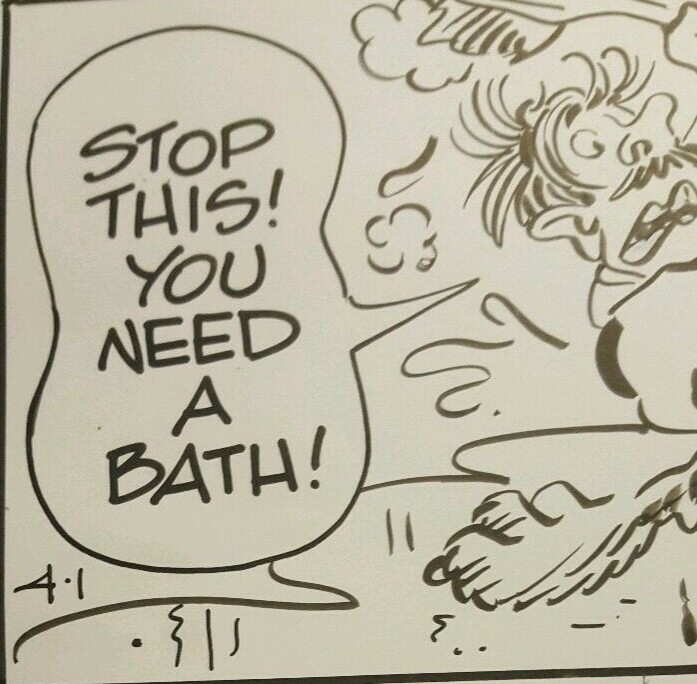 Marmaduke Original Comic Strip Art Signed Brad Anderson! Oversized!