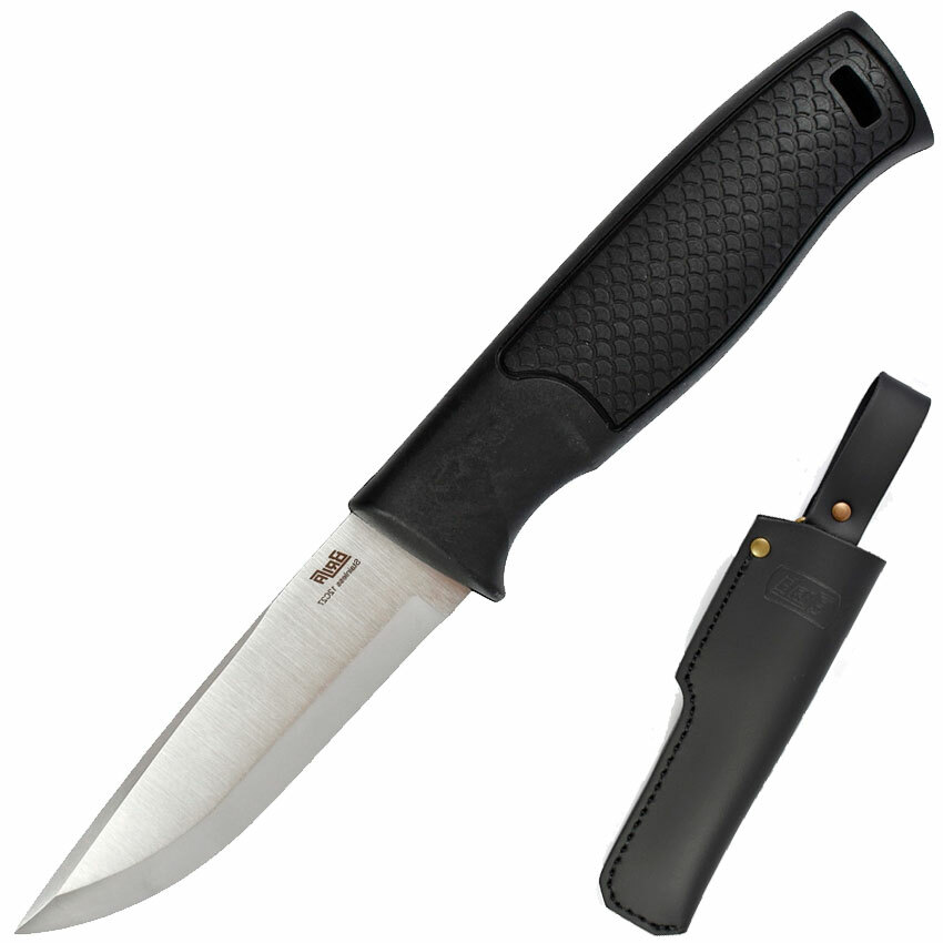 Brisa Hiker 95 Knife 3.75″ 12C27 Steel Scandi Grind Blade Polypropylene Handle