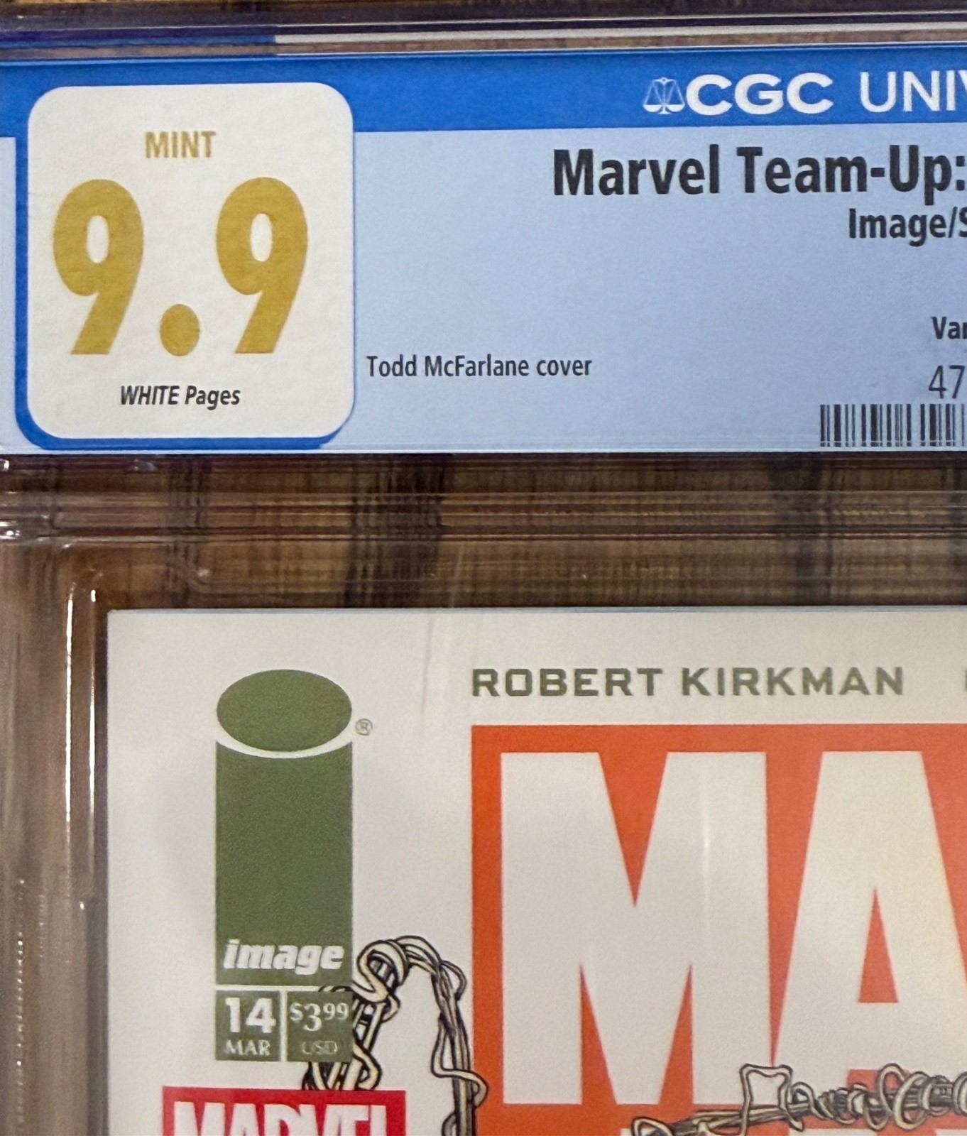 Marvel Team-Up: Facsimile Edition #14 CGC 9.9 Mint McFarlane Cover