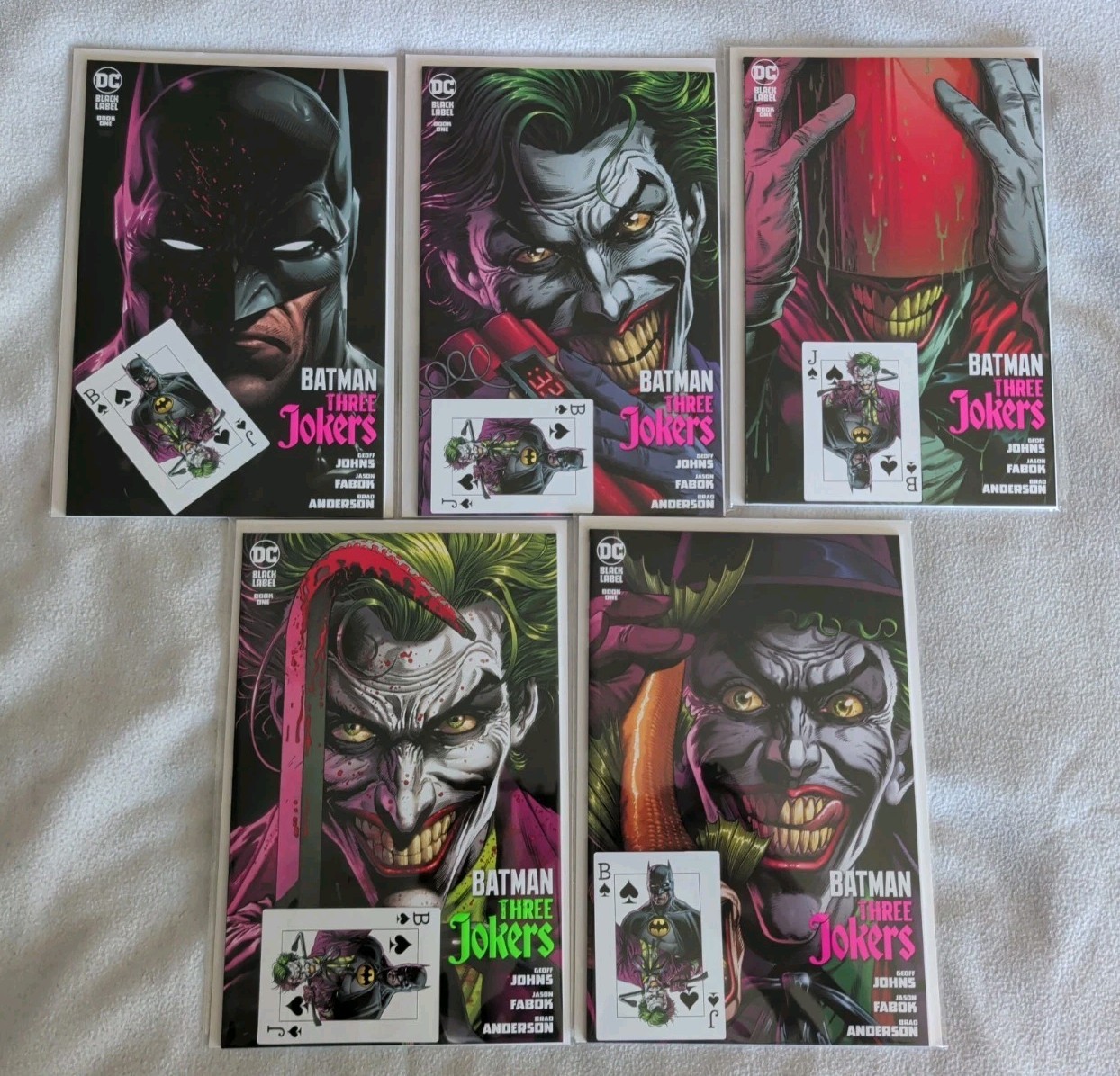 BATMAN Three 3 JOKERS AND VARIANTS
