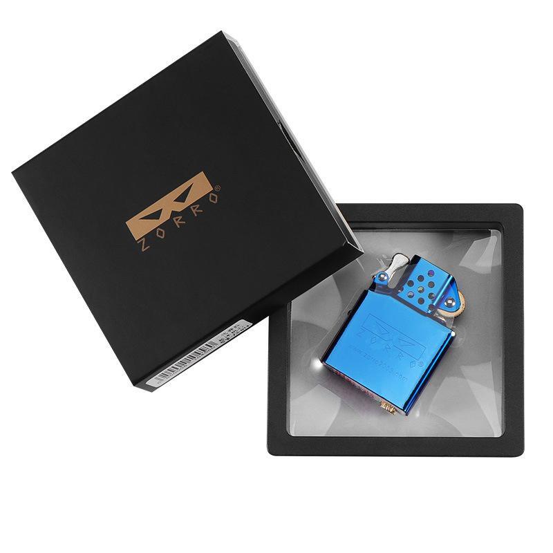 ZORRO 902 Kerosene Lighter Brass Insert Parts Upgrade Windproof Movement Box