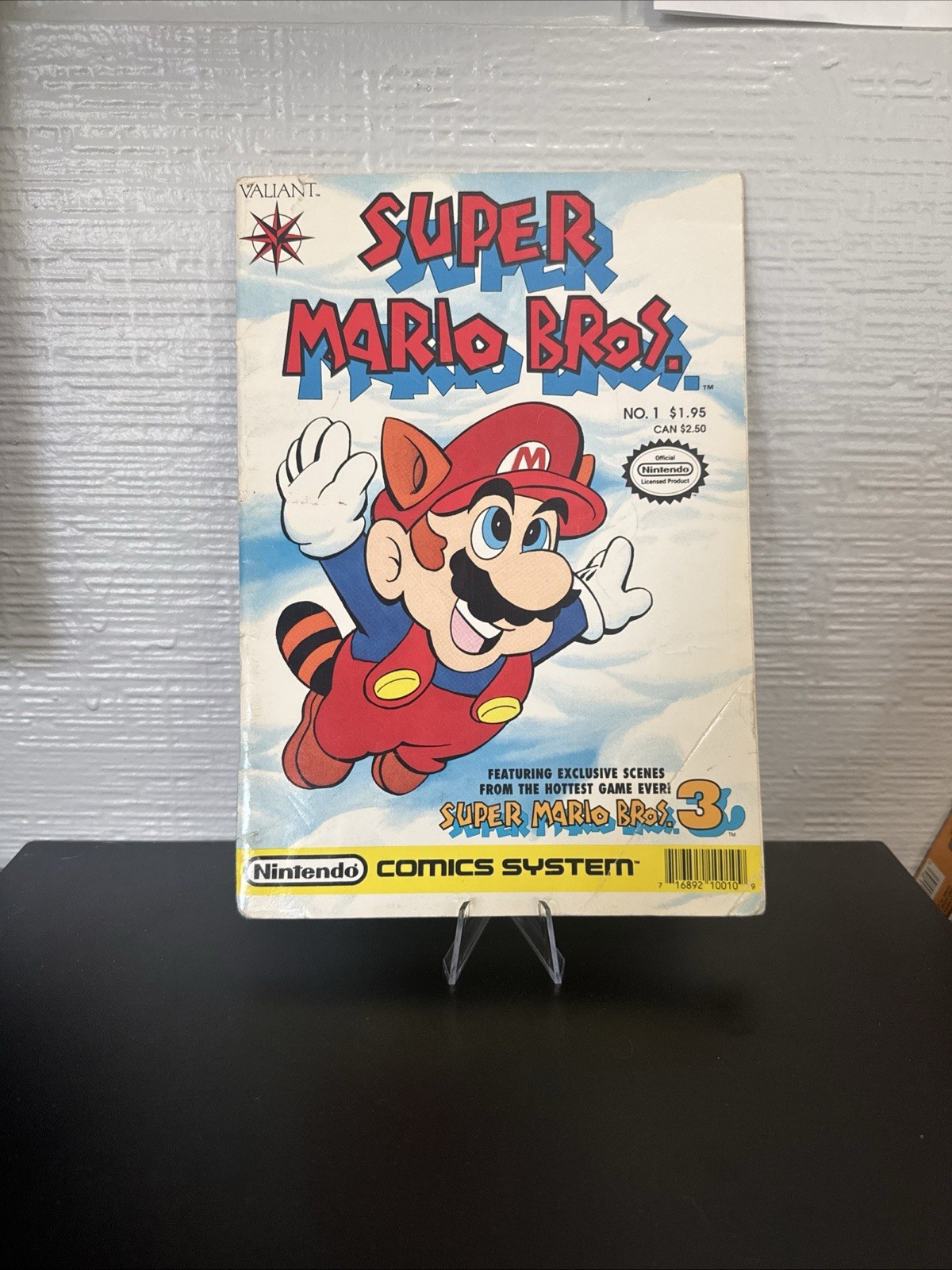 Super Mario Bros. #1 1990 1st Valiant Comic Book Rare Key Issue Edition Nintendo