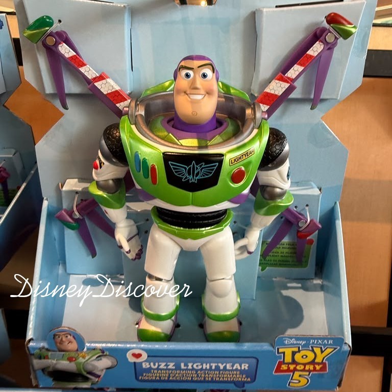 2026 Disney Buzz Lightyear Transforming Action Figure Toy Story 5 – 7” New