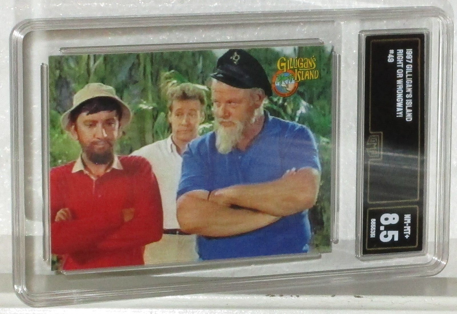 1997 DART GILLIGAN’S ISLAND RIGHT OR WRONGWAY! #49 CARD NM-MT+ 8.5 BY GMA