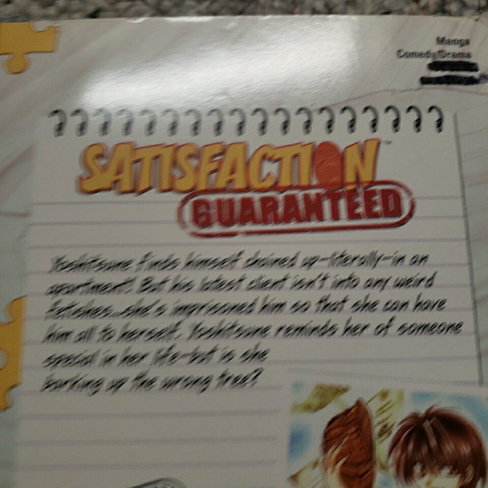 Satisfaction Guaranteed Volume 2 Tokyopop Ryo Saenagi Manga