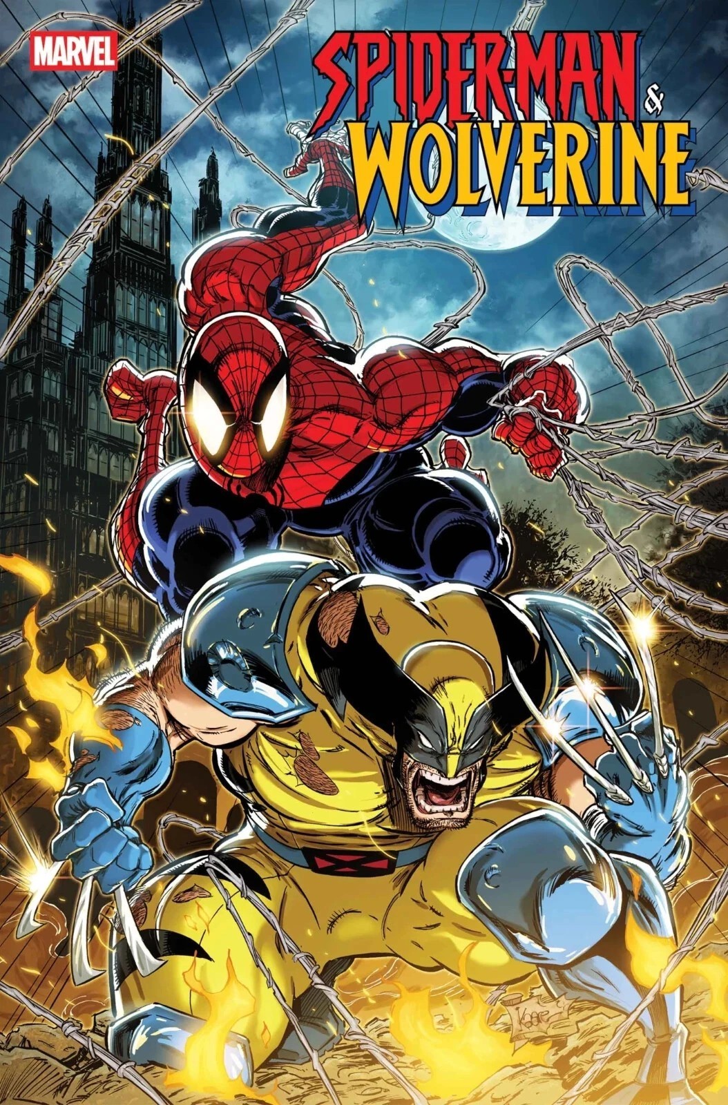 SPIDER-MAN & WOLVERINE #1 (KAARE ANDREWS MAIN COVER)(2025) COMIC BOOK ~ MARVEL