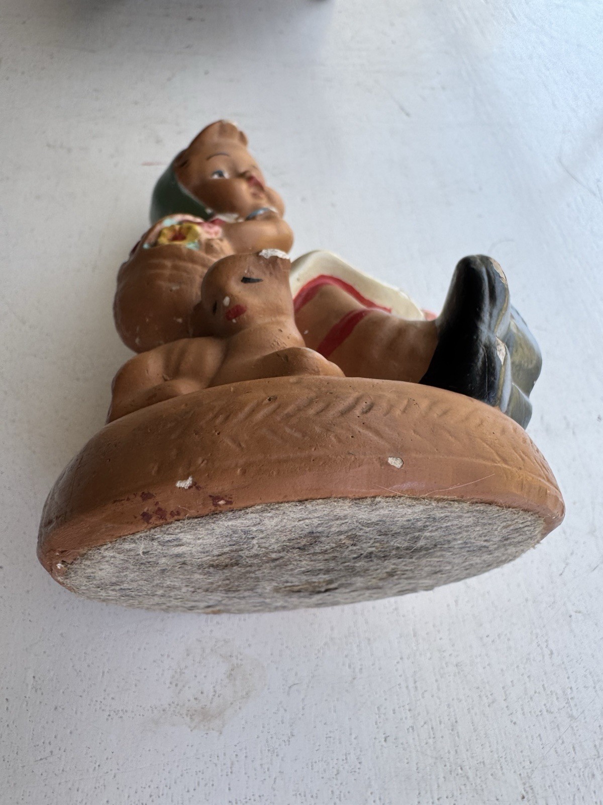 Vintage Chalkware Figurine
