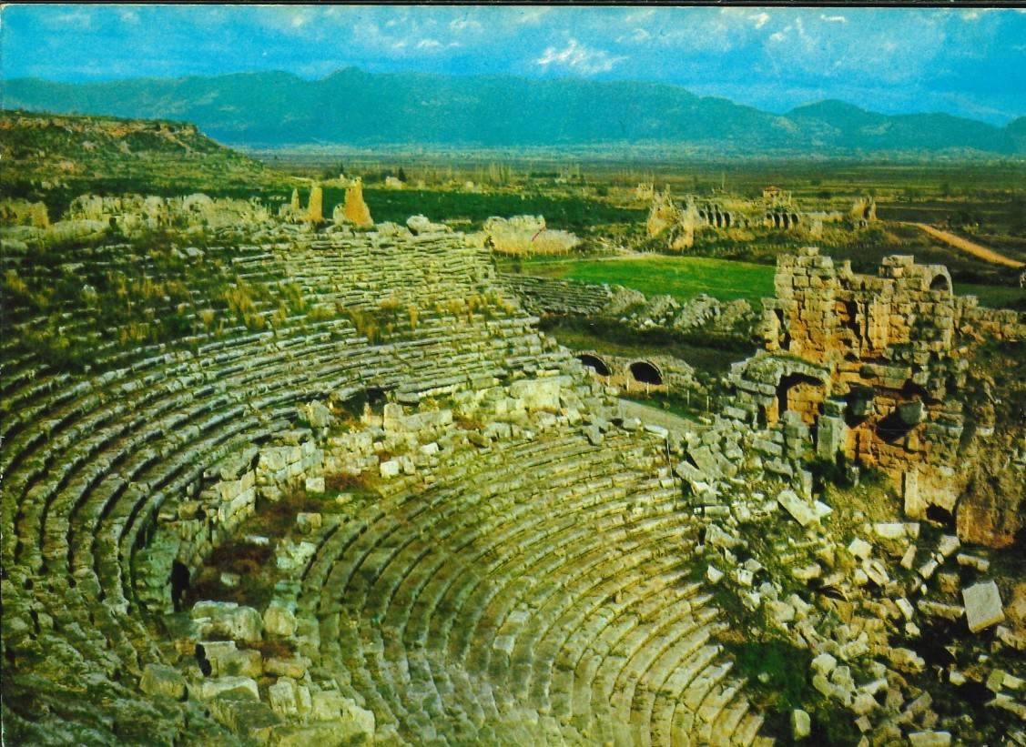 Turkey – Turkey – Antalya – Aksu – Perge – historic theatre