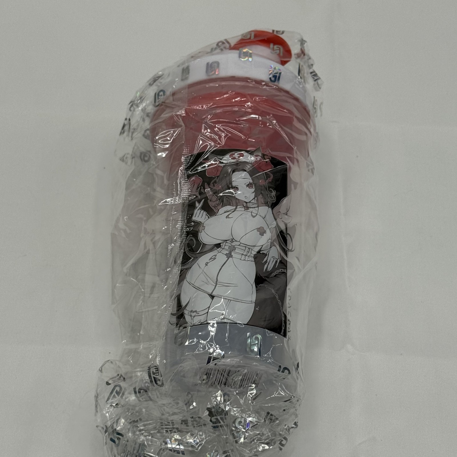 Gamersupps GG Waifu Cups Nurse Sinder’s Valentine White Lid + Sticker + Samples