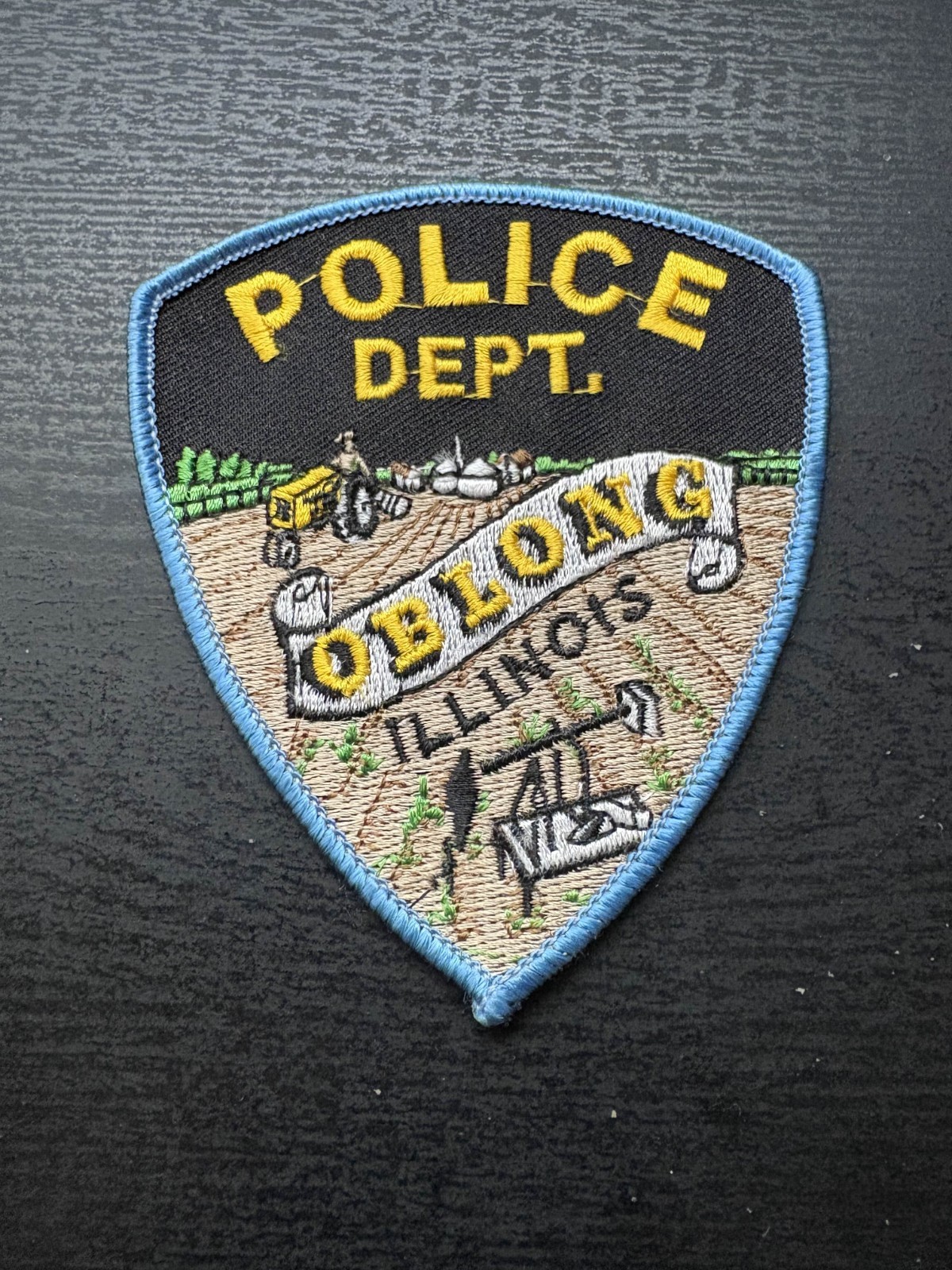 Oblong Illinois IL Police Sheriff Patch