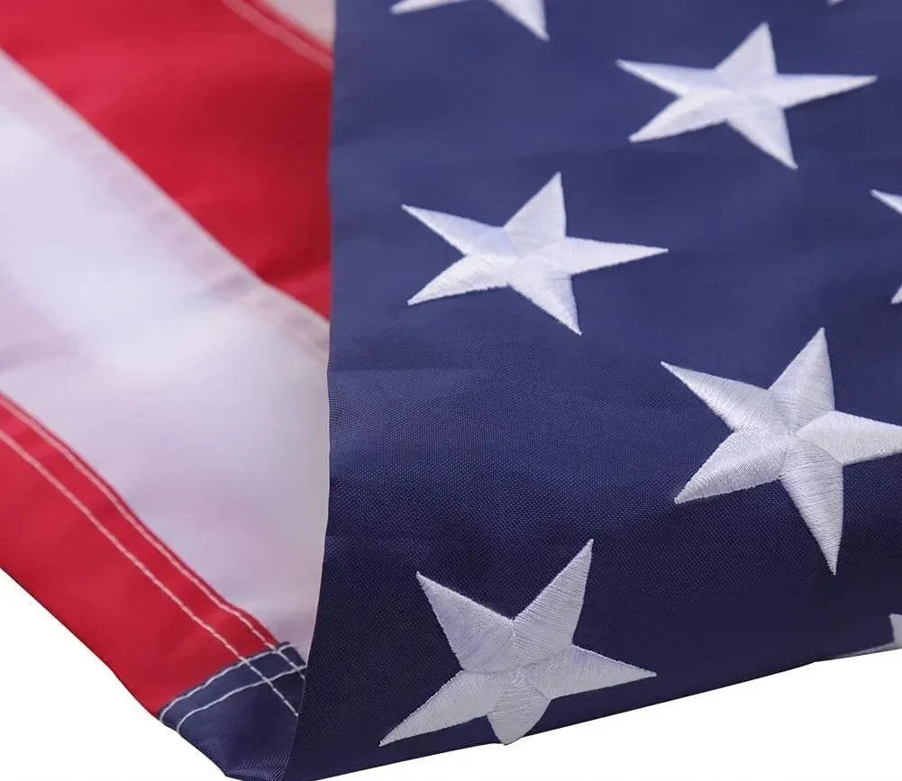 US American Flag 3×5 Quality Made USA Flag Embroidered United States Flag