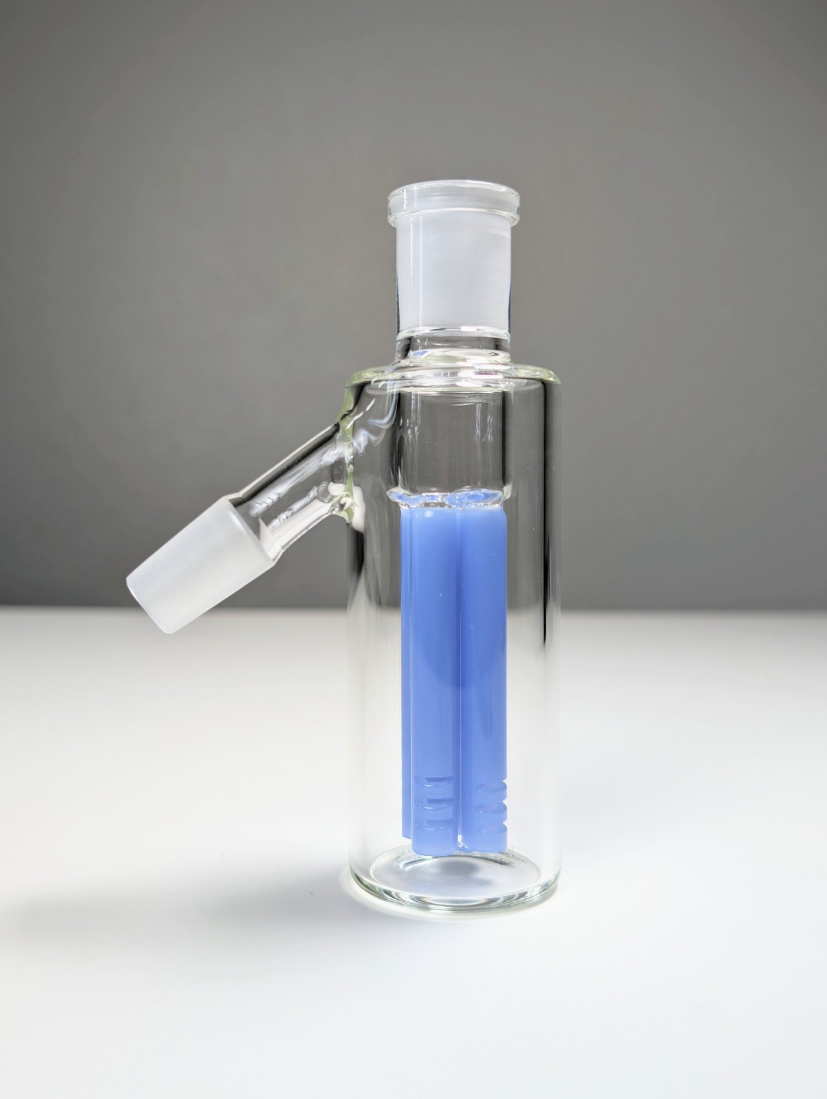 Premium Thick 14mm 45° Skye Quad Tree Perc Ash Catcher Tobacco Water Pipe Bong