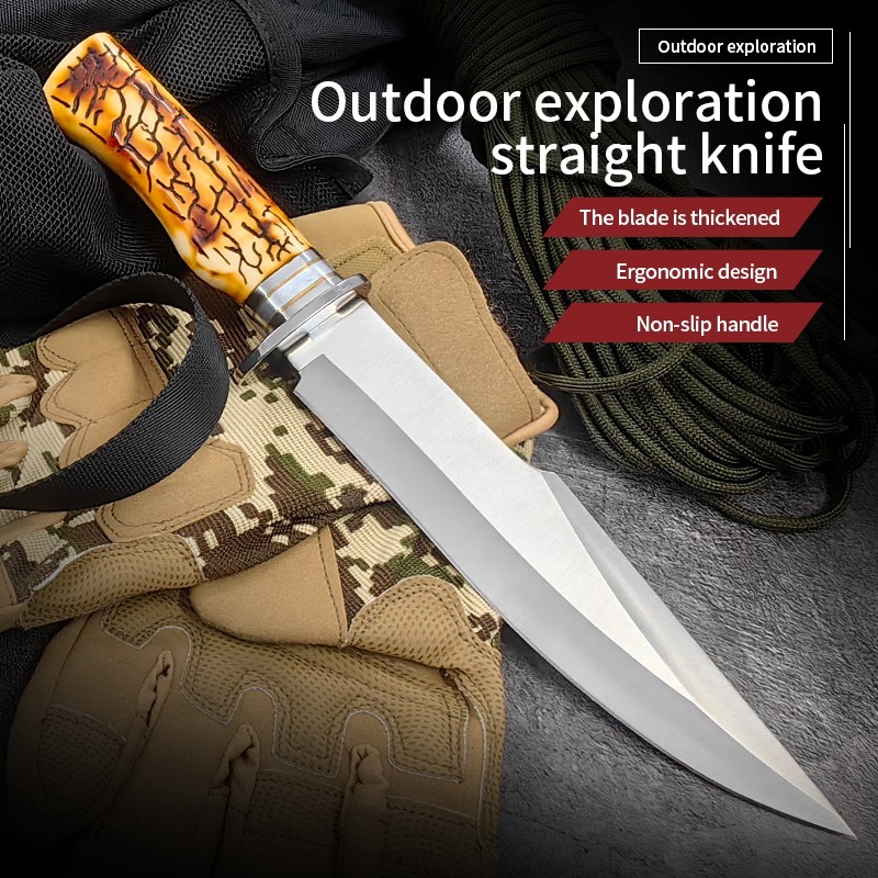 Durable Wood Grain Handle for Outdoor and Camping,Ergonomic Wood Grain Handle