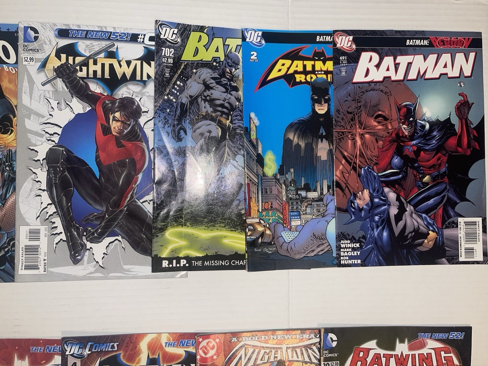 20 COUNT DC COMICS BATMAN & NIGHTWING COMICBOOKS