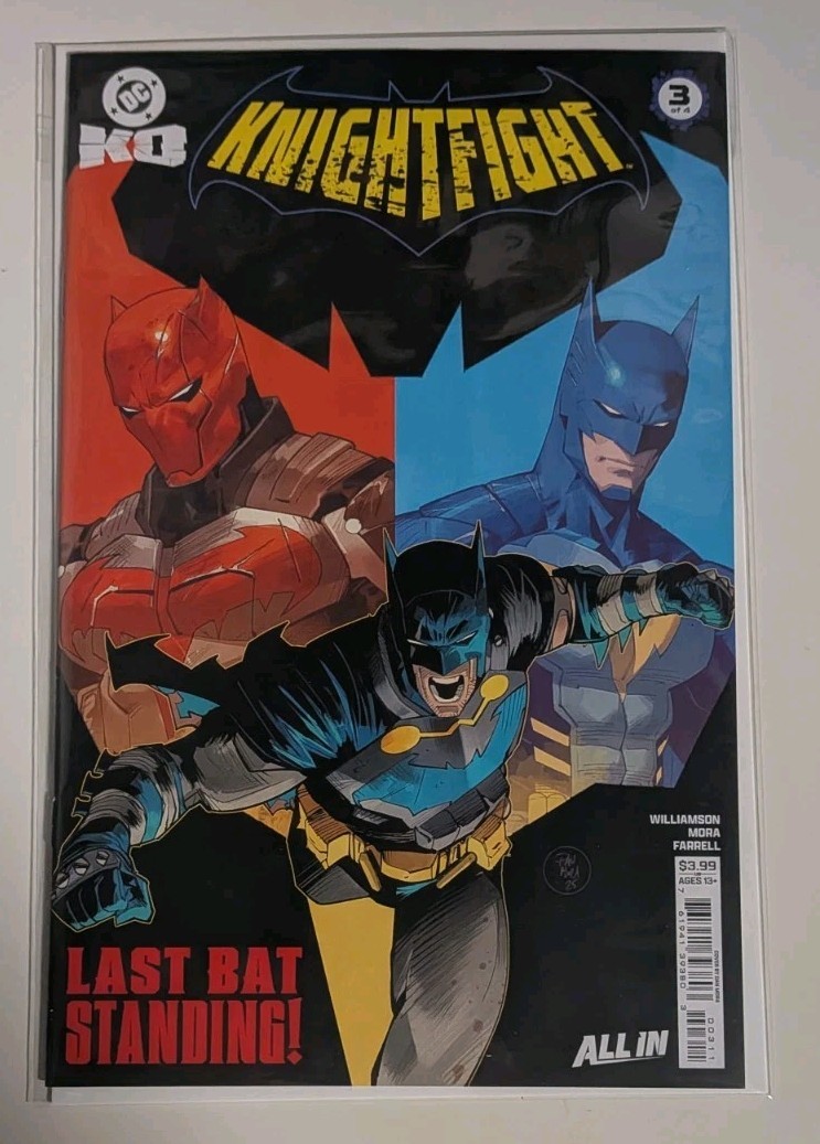 🔑DC K.O. KNIGHTFIGHT (2025) #1-4 VF+ COMPLETE SERIES SET 1ST PRINTINGS COMICS
