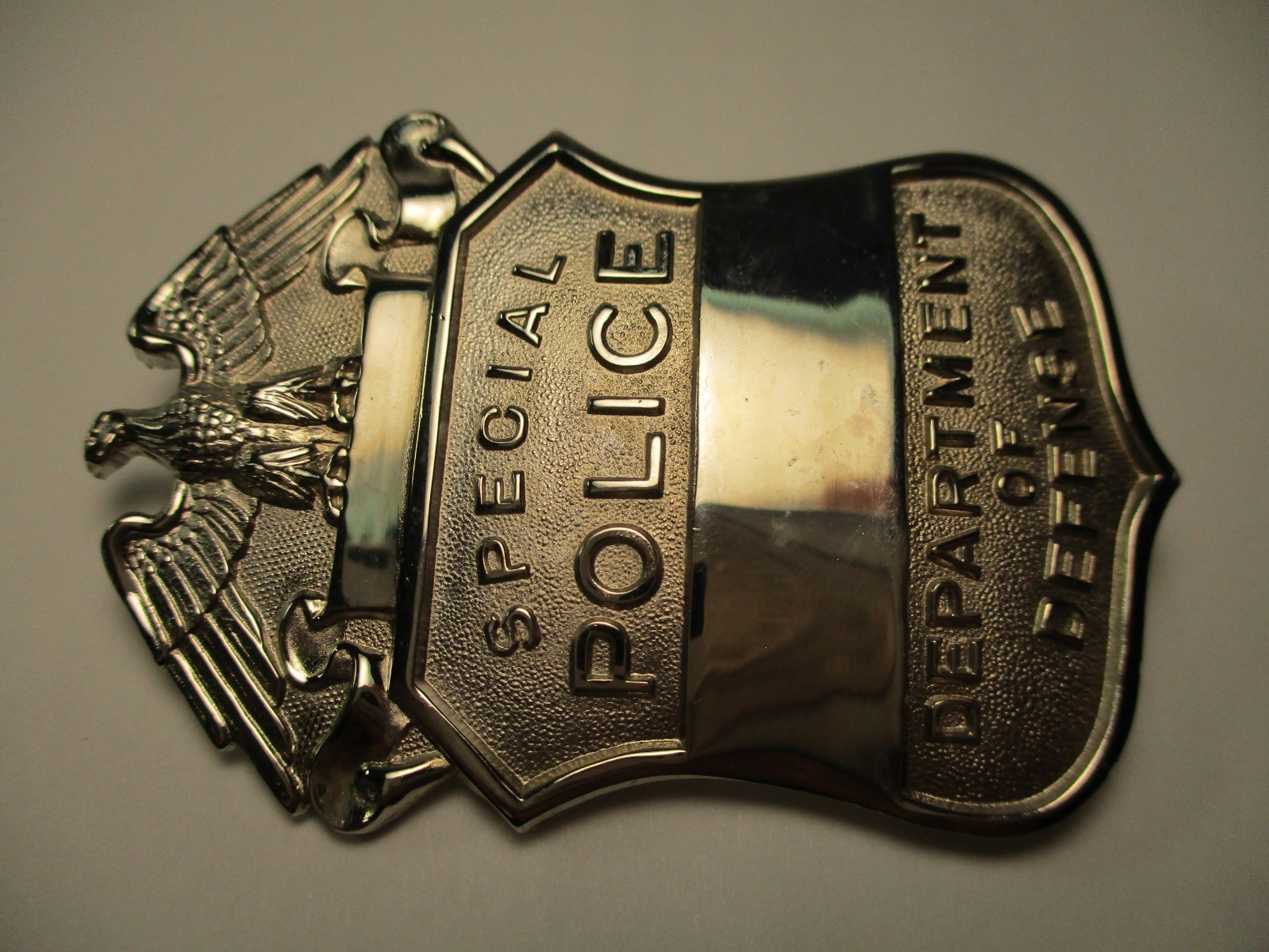 OBSOLETE Vintage U.S. Department of Defense D.O.D. BADGE Shield 1960’s