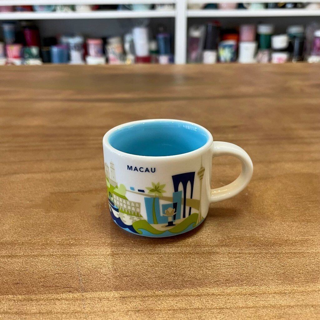 Starbucks 2OZ/59ML Mini Global Cities “You Are Here” Coffee Mug Desktop Ornament