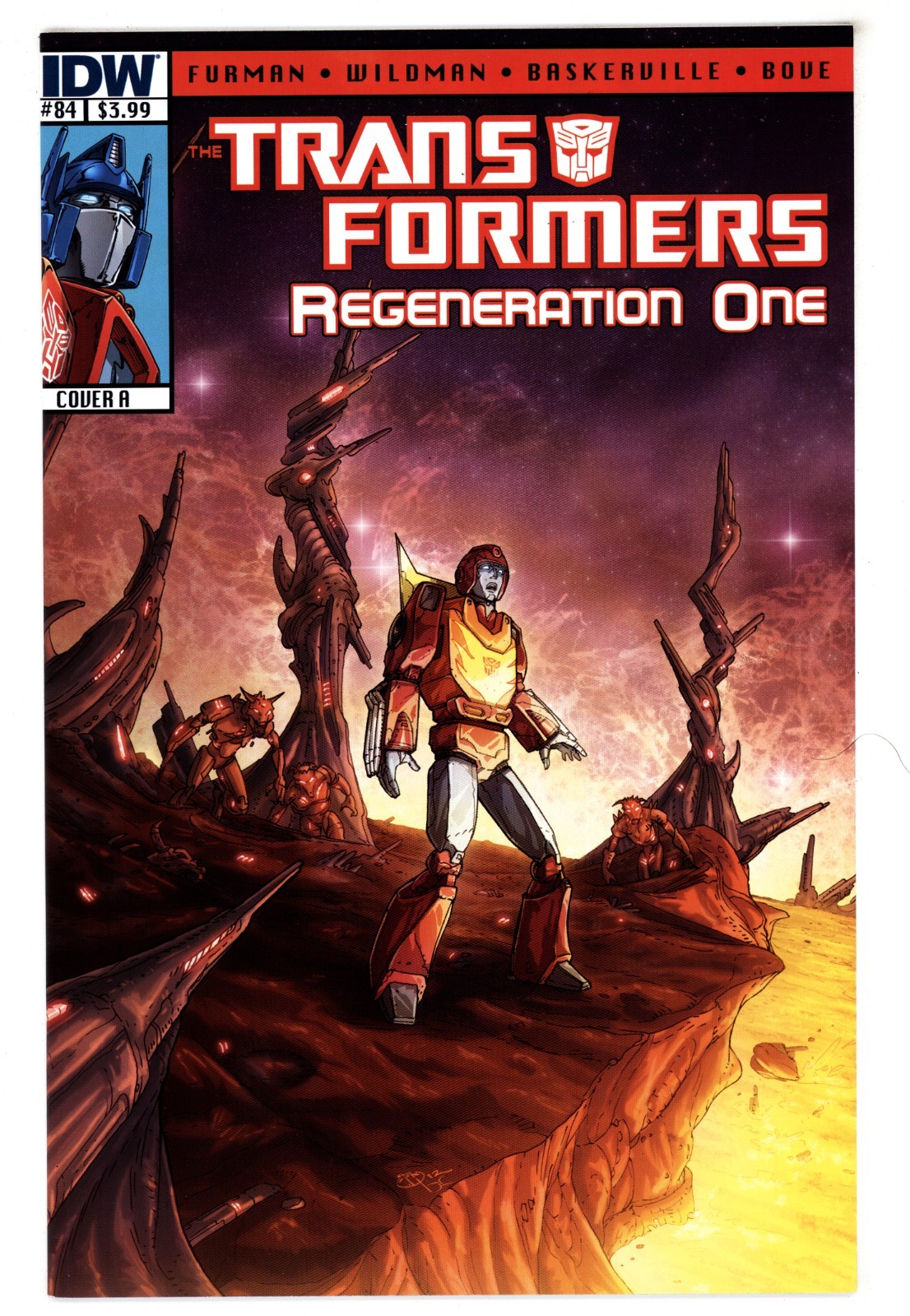 Transformers: Regeneration One #84/A NM 9.4 2012 Andrew Wildman Cover