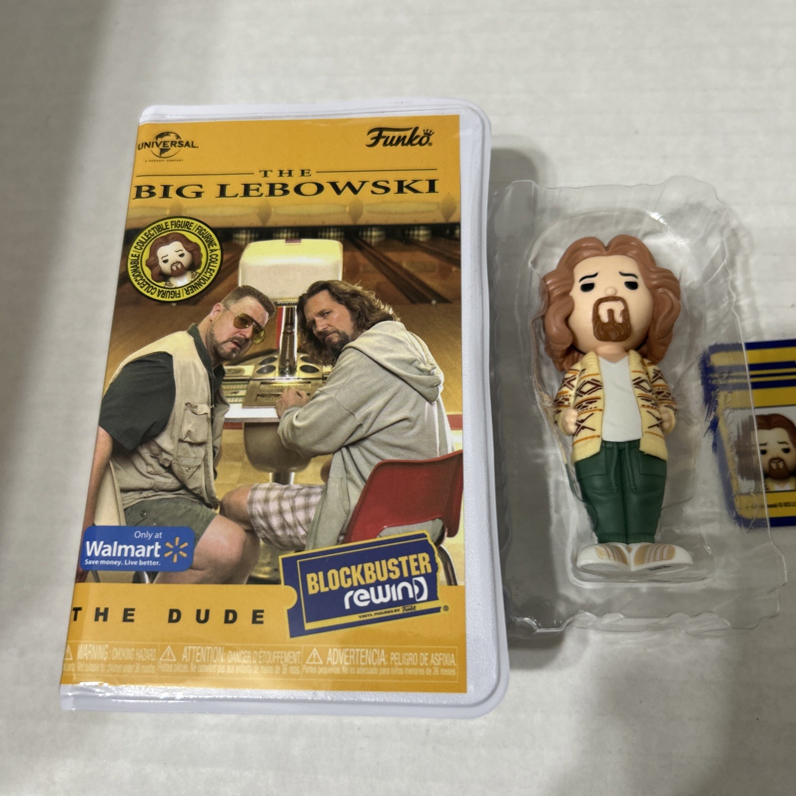 Funko Blockbuster Rewind Vinyl Figure – JEFF THE DUDE LEBOWSKI The Big Lebowski