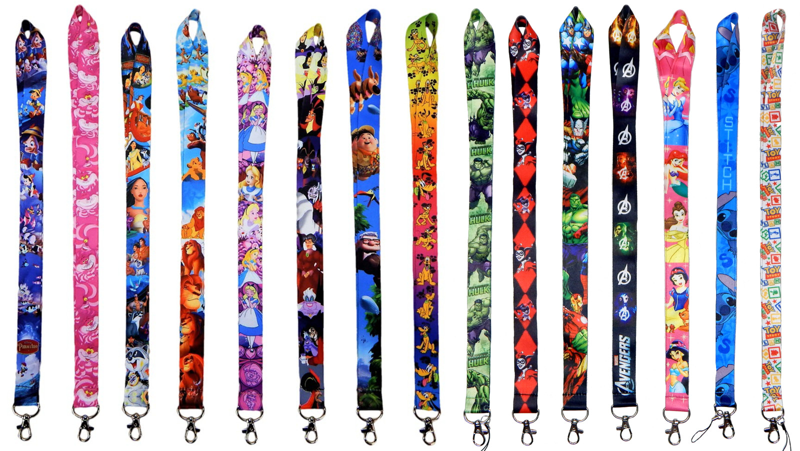 Disney and Various Lanyards – Use Lanyard w/ Pin Trading – Large Selection ~ New