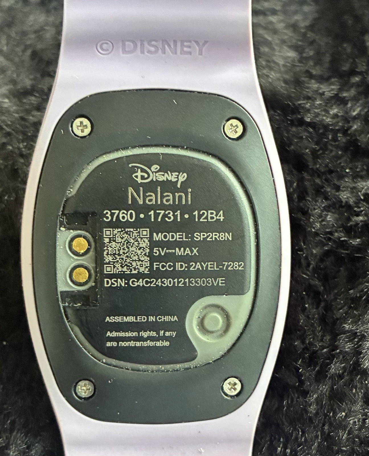 Disney Parks Magicband Solid World Mickey Mouse Souvenir Purple Lavender Lilac