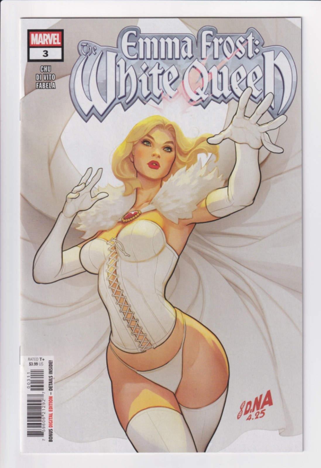 EMMA FROST: THE WHITE QUEEN #3 NM 8/27/25 Amy Chu Marvel A-Z single