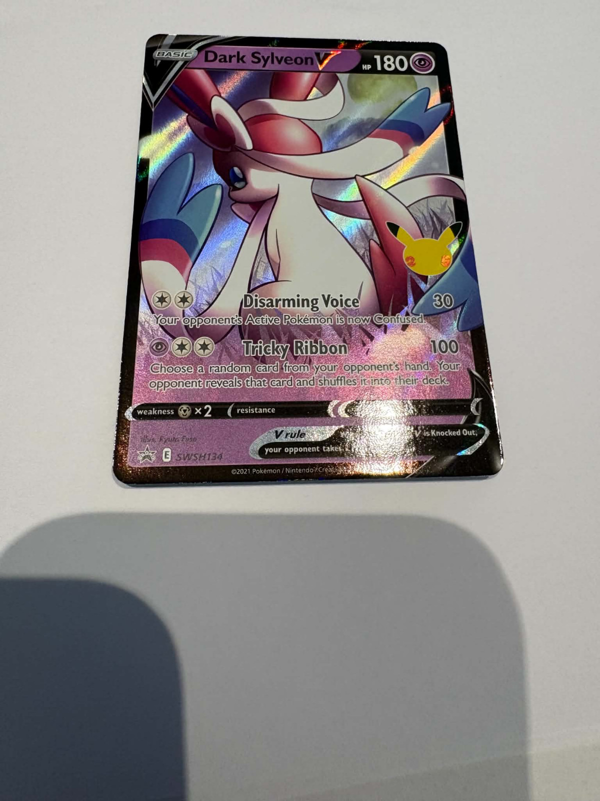 Dark Sylveon V SWSH134 – Sword & Shield Promo – Pokemon Card – Near Mint