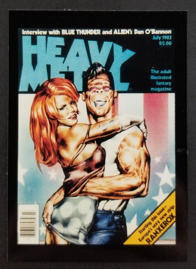 Heavy Metal 1991 Fantasy Horror Sci-Fi Comic Images Card #44 (NM)