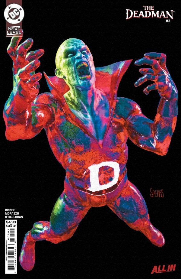 Deadman #2 (Of 6) CVR D Mark Spears Card Stock VAR Pre Order 7/1/26 DC Comics