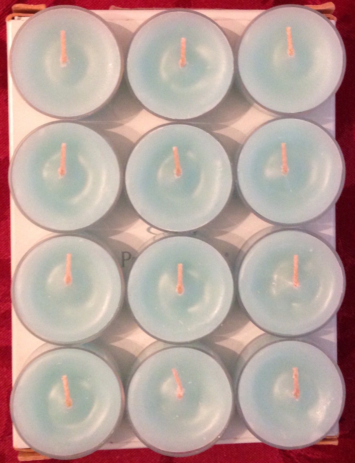 PartyLite SAIL Tealight & SUMMER SHOWERS Votive Candles Lot 18 NIB Aqua Blue HTF
