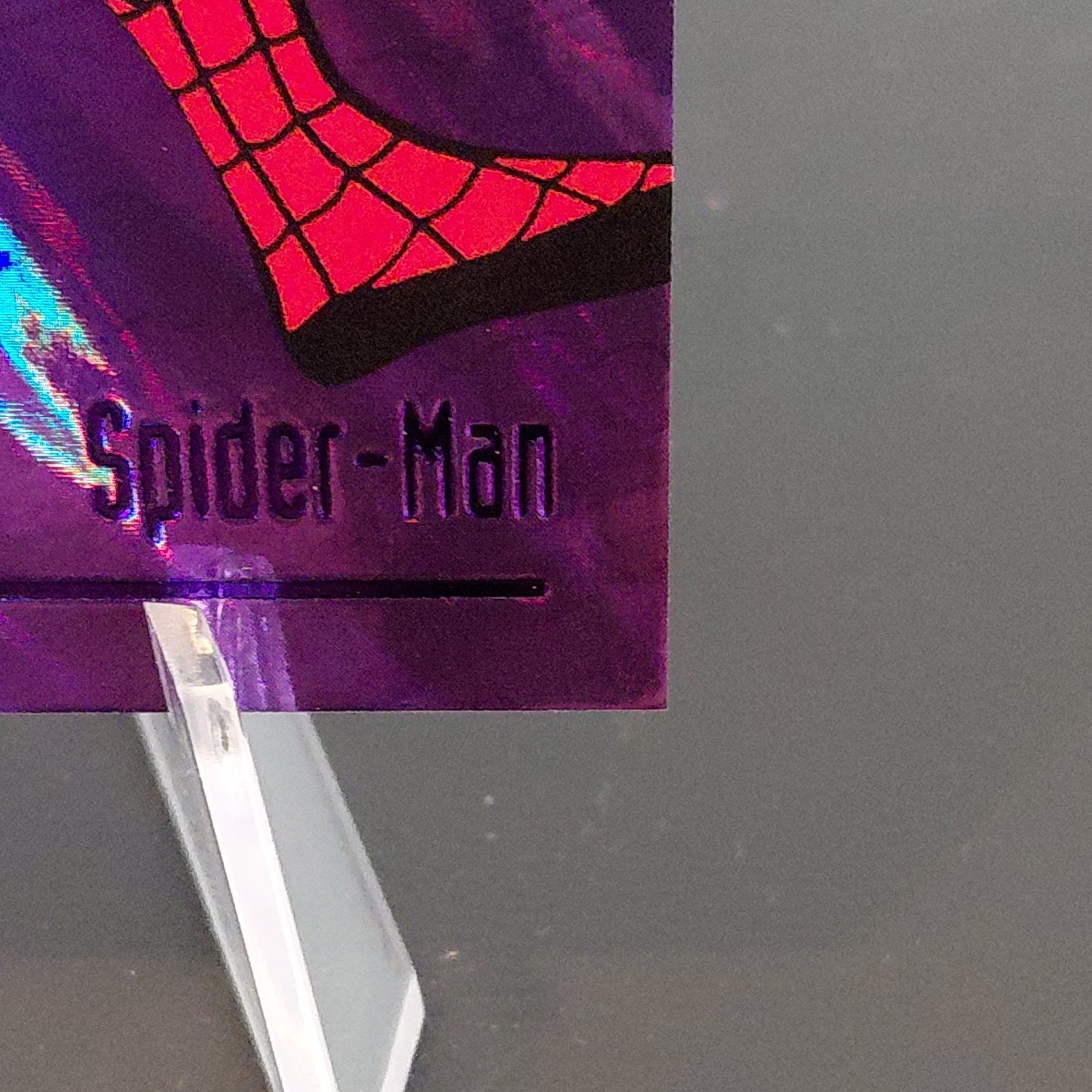 2023 Upper Deck Marvel Secret Wars SPIDER-MAN PURPLE BOX 97/99