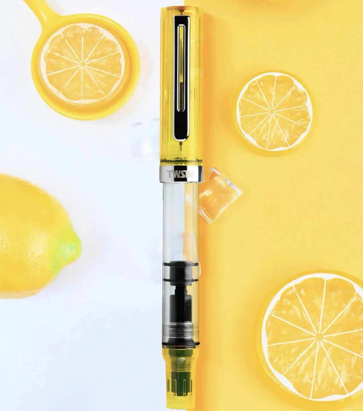 TWSBI ECO Fountain Pen Transparent Piston Resin Multiple Colors Nib Sizes